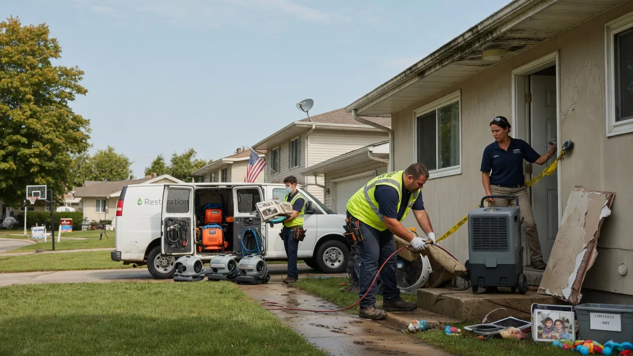 Water Damage Restoration in Perrinton, MI near me